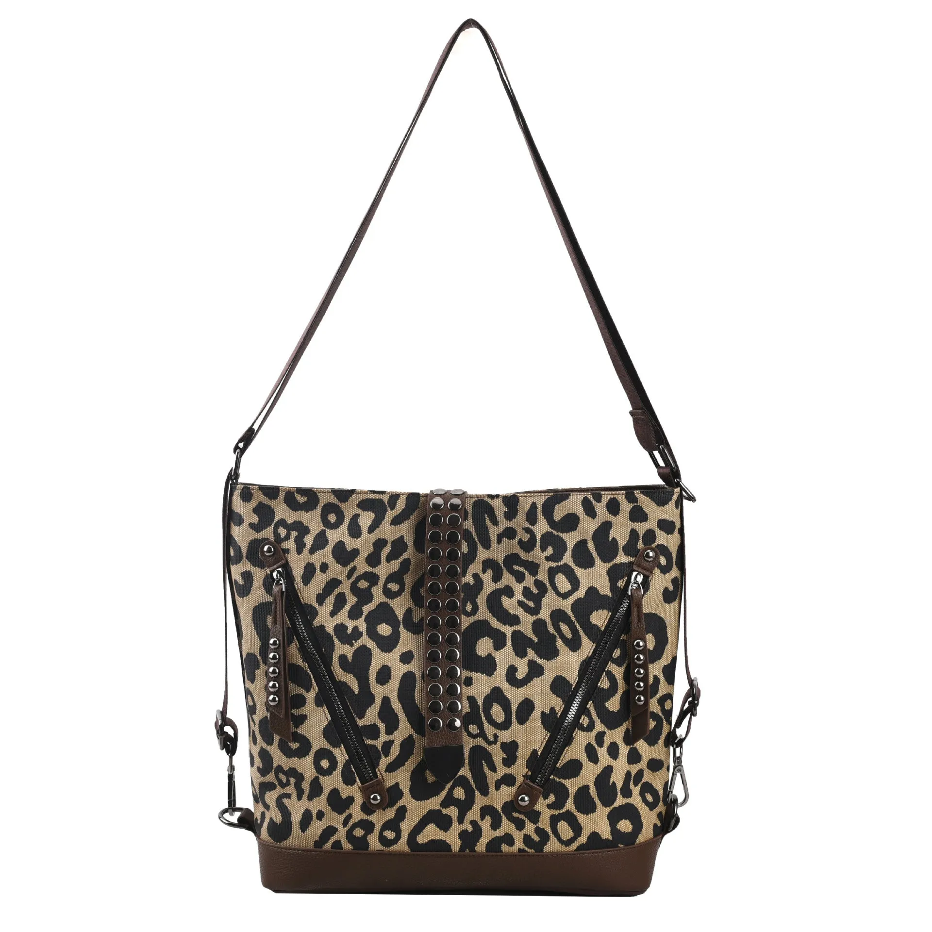 Paziye Leopard shoulder bag Tote bag