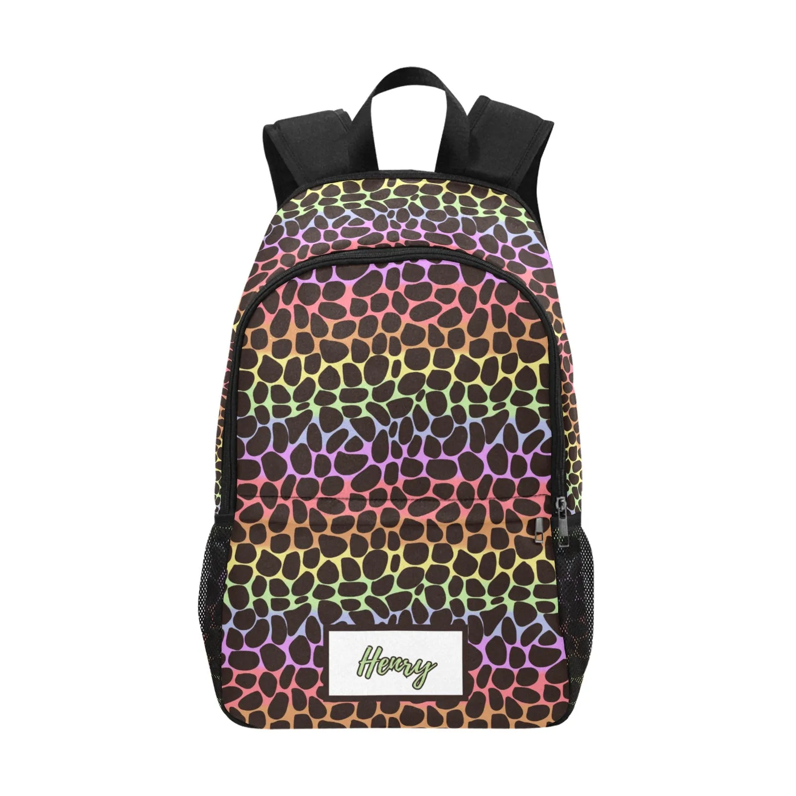 Personalised School or College Bag - Custom Design with Unique Patterns, Durable & Lightweight