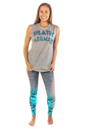 Pilates Mermaid Linen Blend Boyfriend Tee