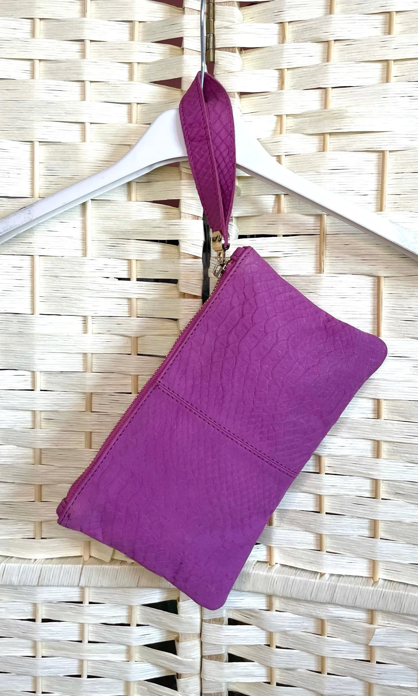 Purple Clutch Bag