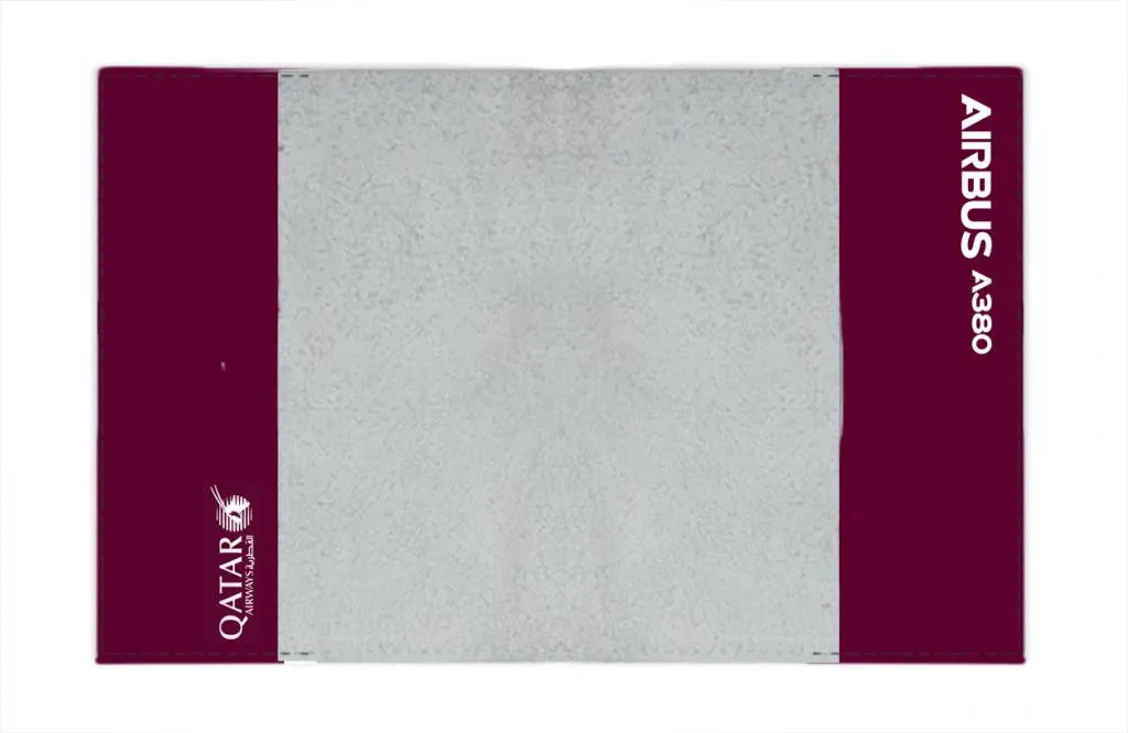 Qatar A380 CREW-Passport Cover