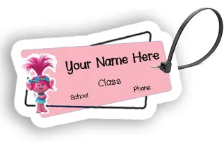 ""Trolls" School labels packs