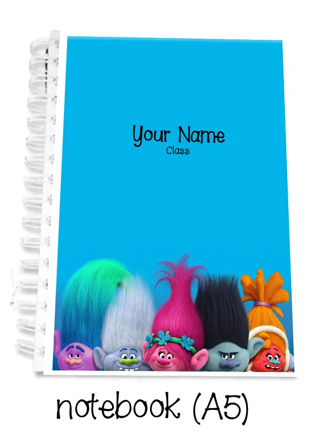 ""Trolls" School labels packs