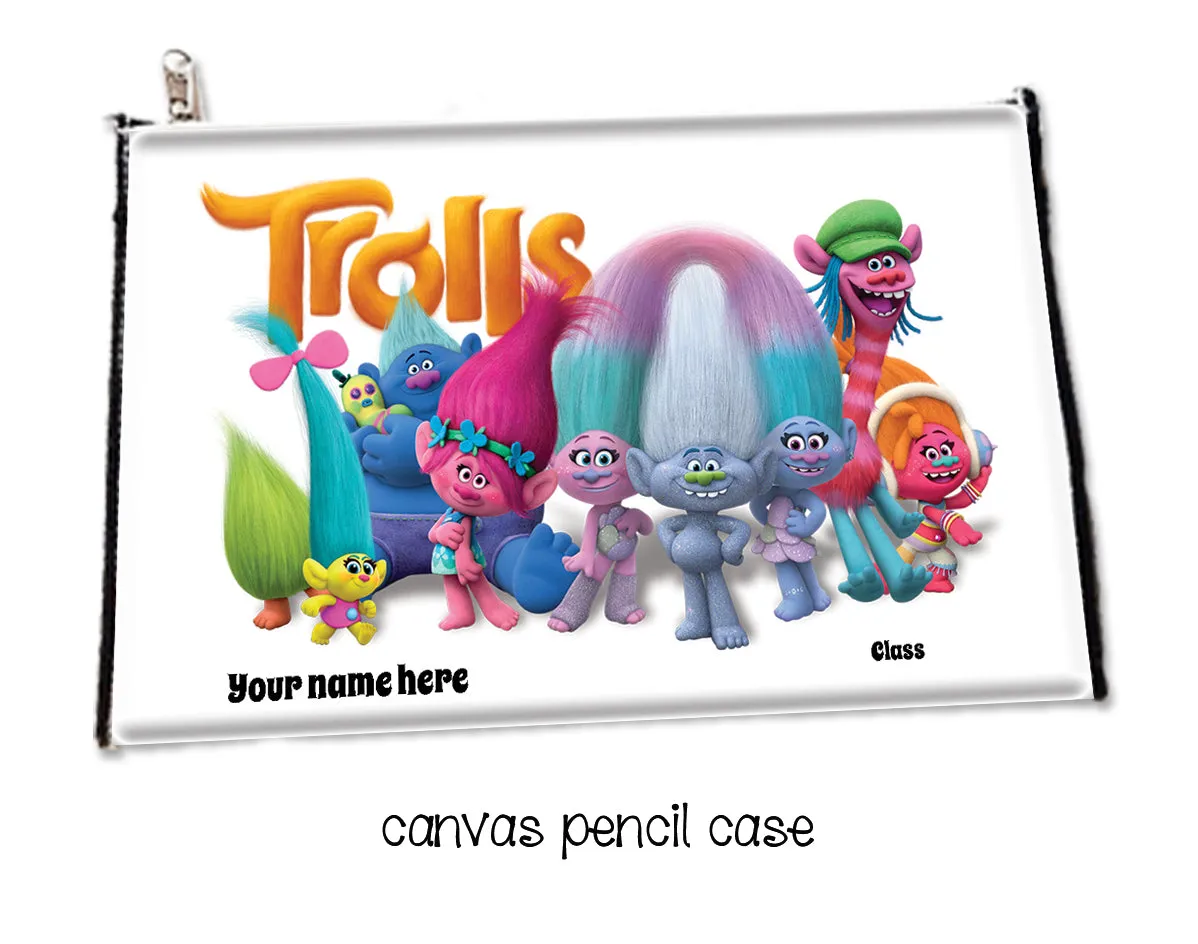 ""Trolls" School labels packs