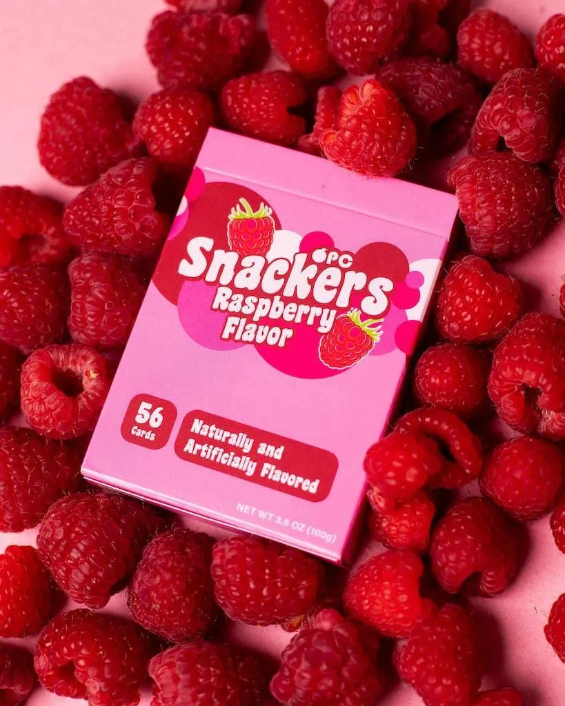 Raspberry Snackers v4 Playing Cards