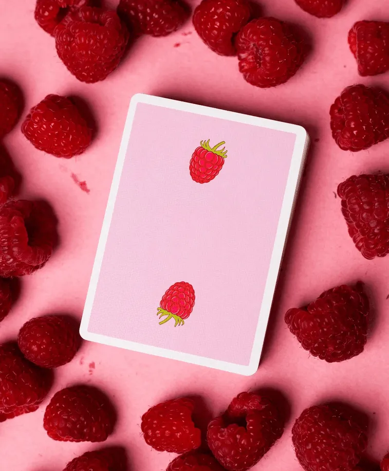 Raspberry Snackers v4 Playing Cards