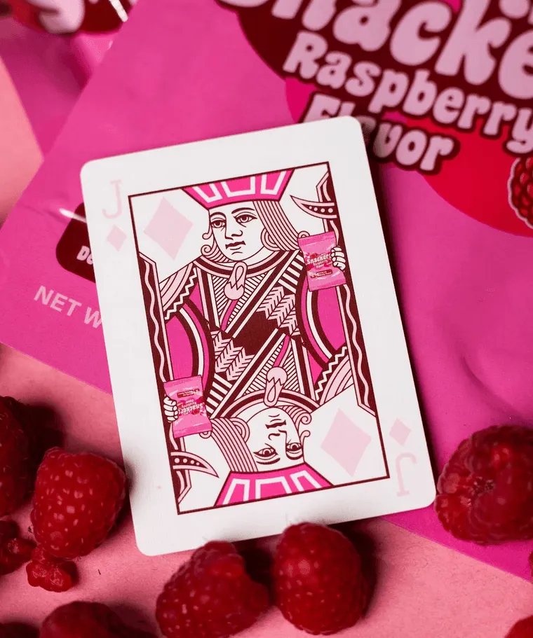 Raspberry Snackers v4 Playing Cards