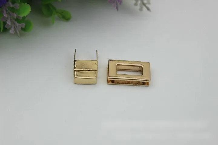 Rectangle Twist Turn Lock Bag Hardware Gold Silver Gunmetal Bronze 1/10 pcs Handmade Purse Handbag Making Metal 25 31 39 46 mm Bulk Supplies