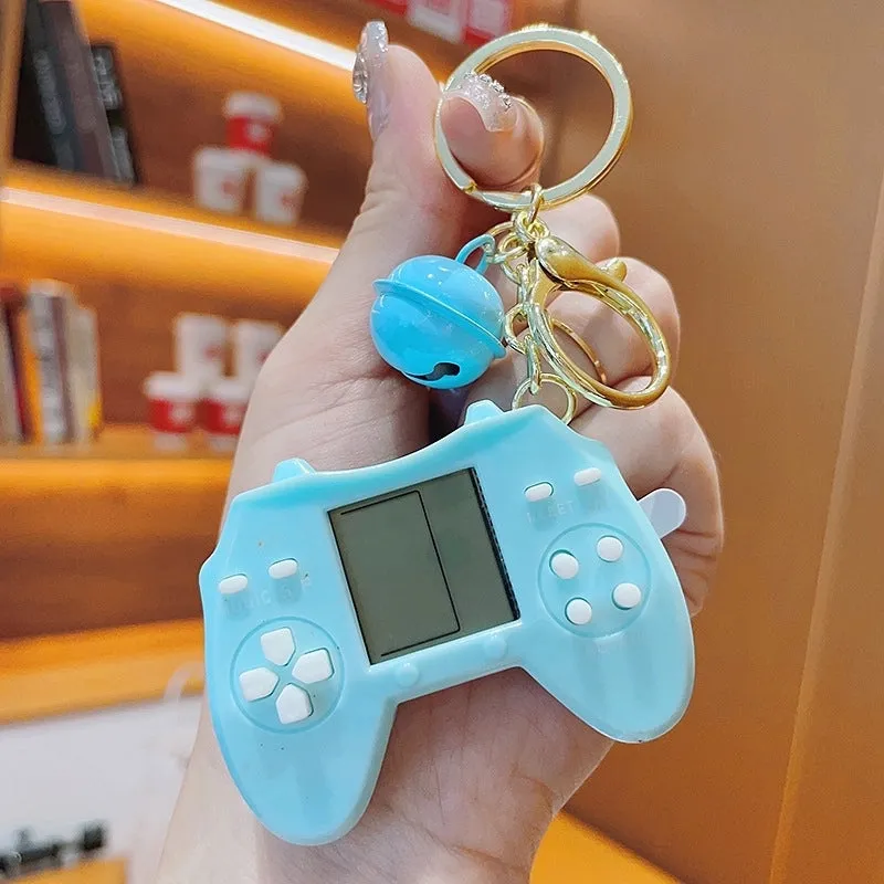 Retro Funny Game Console Alloy Plastic Unisex Bag Pendant Keychain