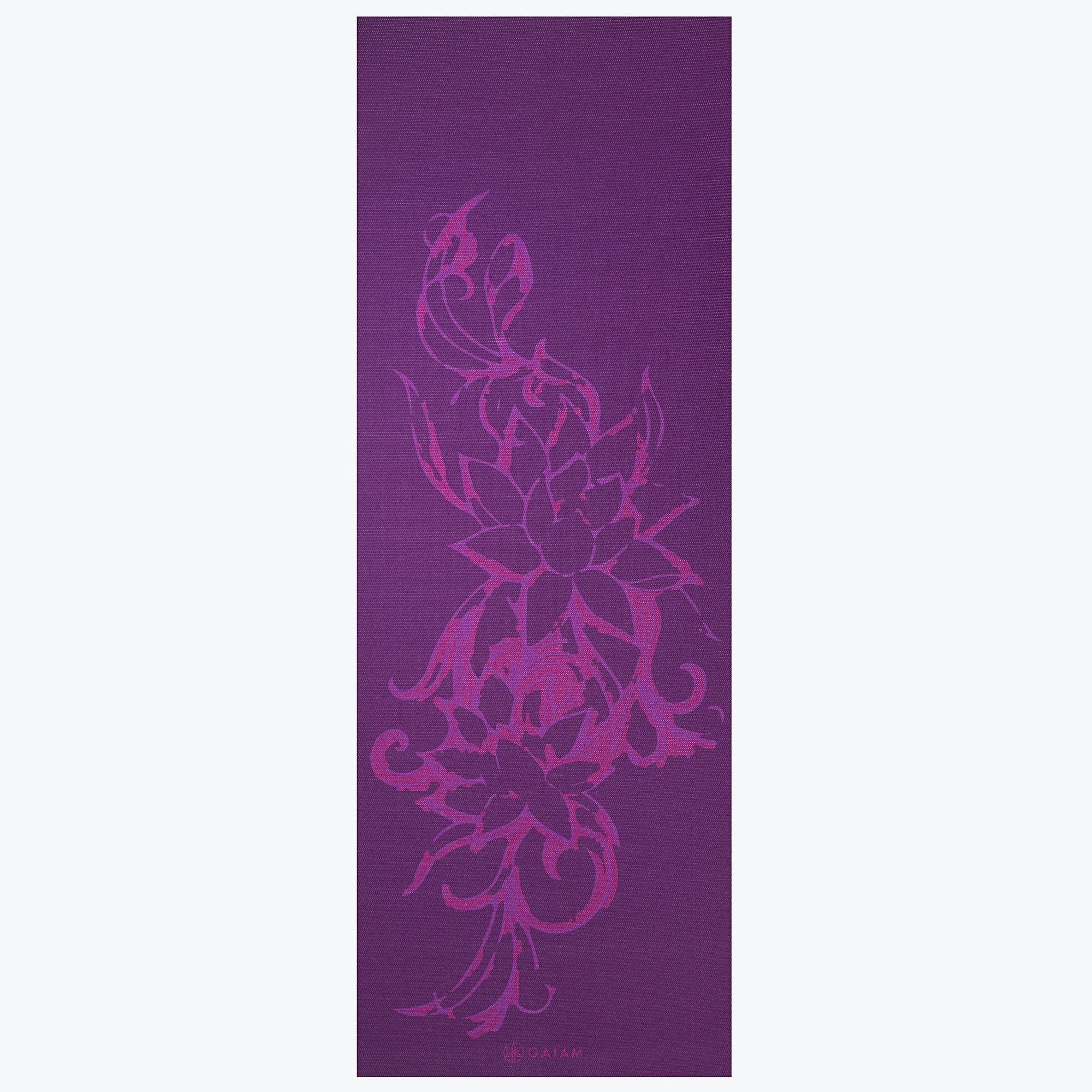 Reversible Royal Bouquet Yoga Mat (6mm)