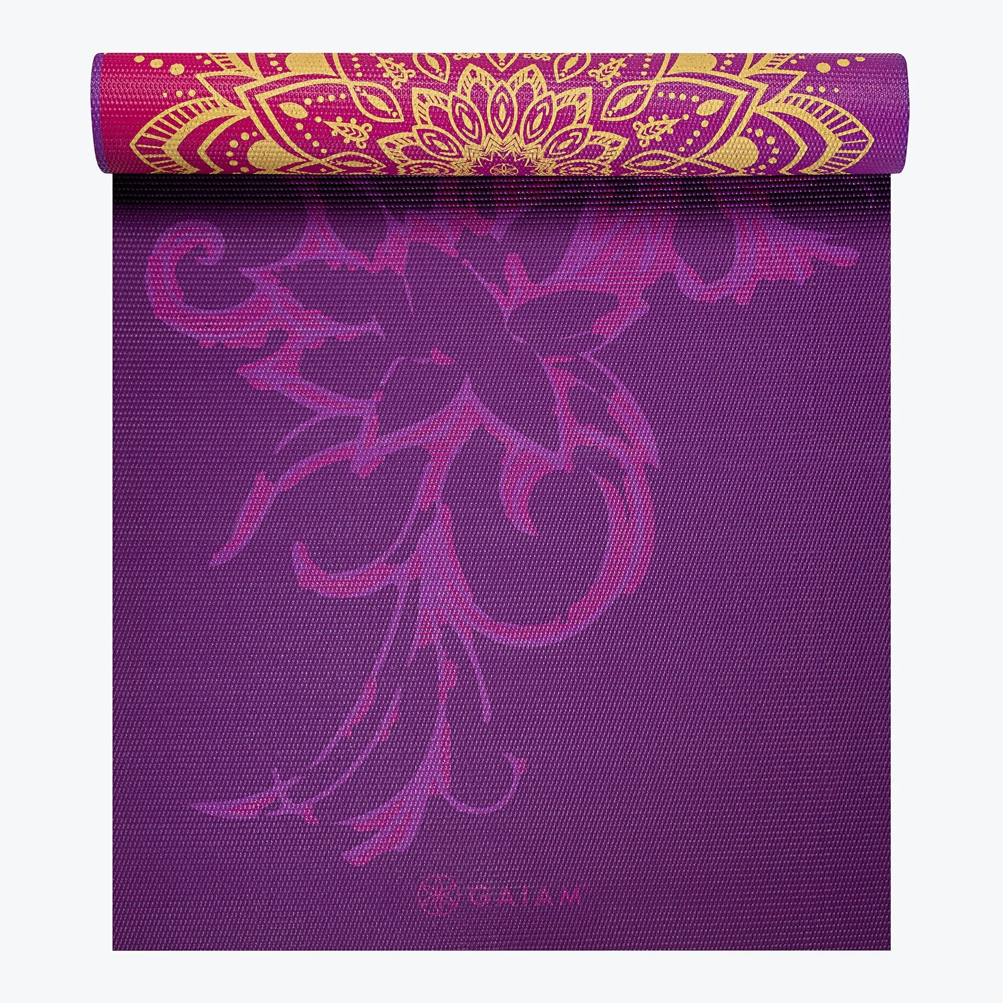 Reversible Royal Bouquet Yoga Mat (6mm)