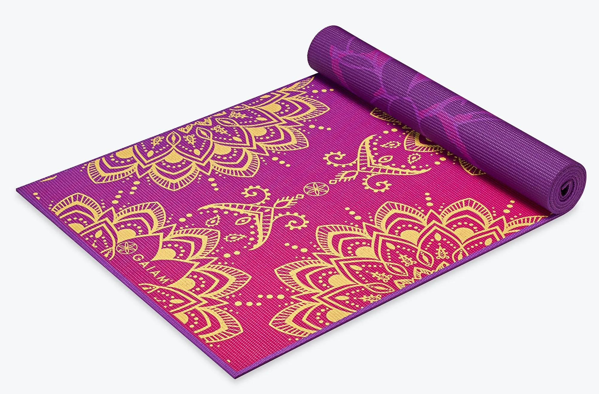 Reversible Royal Bouquet Yoga Mat (6mm)