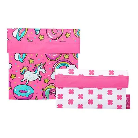 Sachi Reusable Sandwich & Snack Pockets (Set of 2)