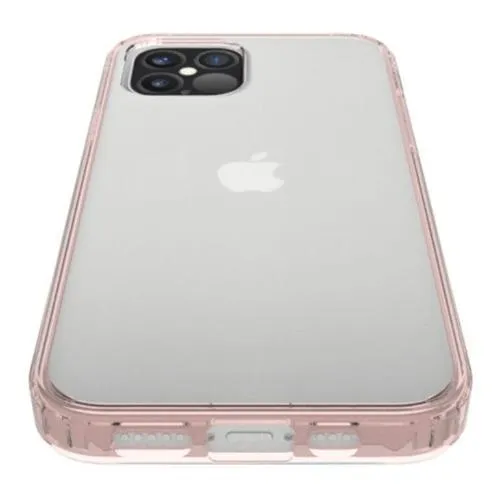 Sahara Rose Gold Clear Hard Shell Case - iPhone 12 & iPhone 12 Pro