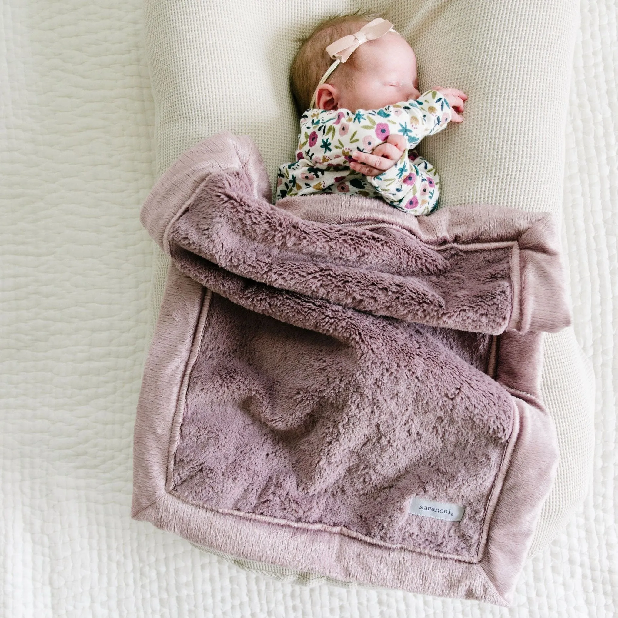 Saranoni Lush Mini Blanket | Bloom