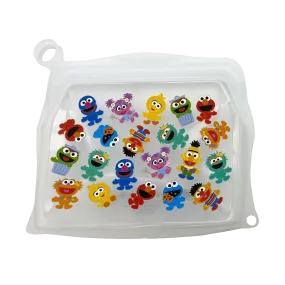 Sesame Street Collage Small Reusable Silicone Bag