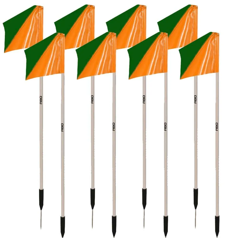 Sideline Pole with Club Colours Flag Sets