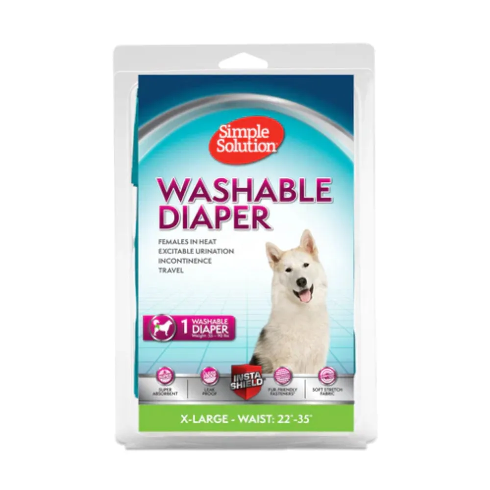 Simple Solution, Washable Diaper, Pack of 6