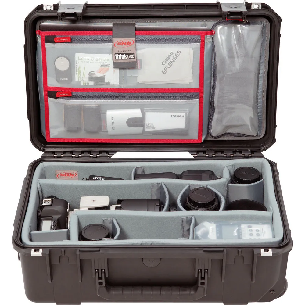 SKB iSeries 2011-7 Case with Think Tank Photo Dividers & Lid Organizer