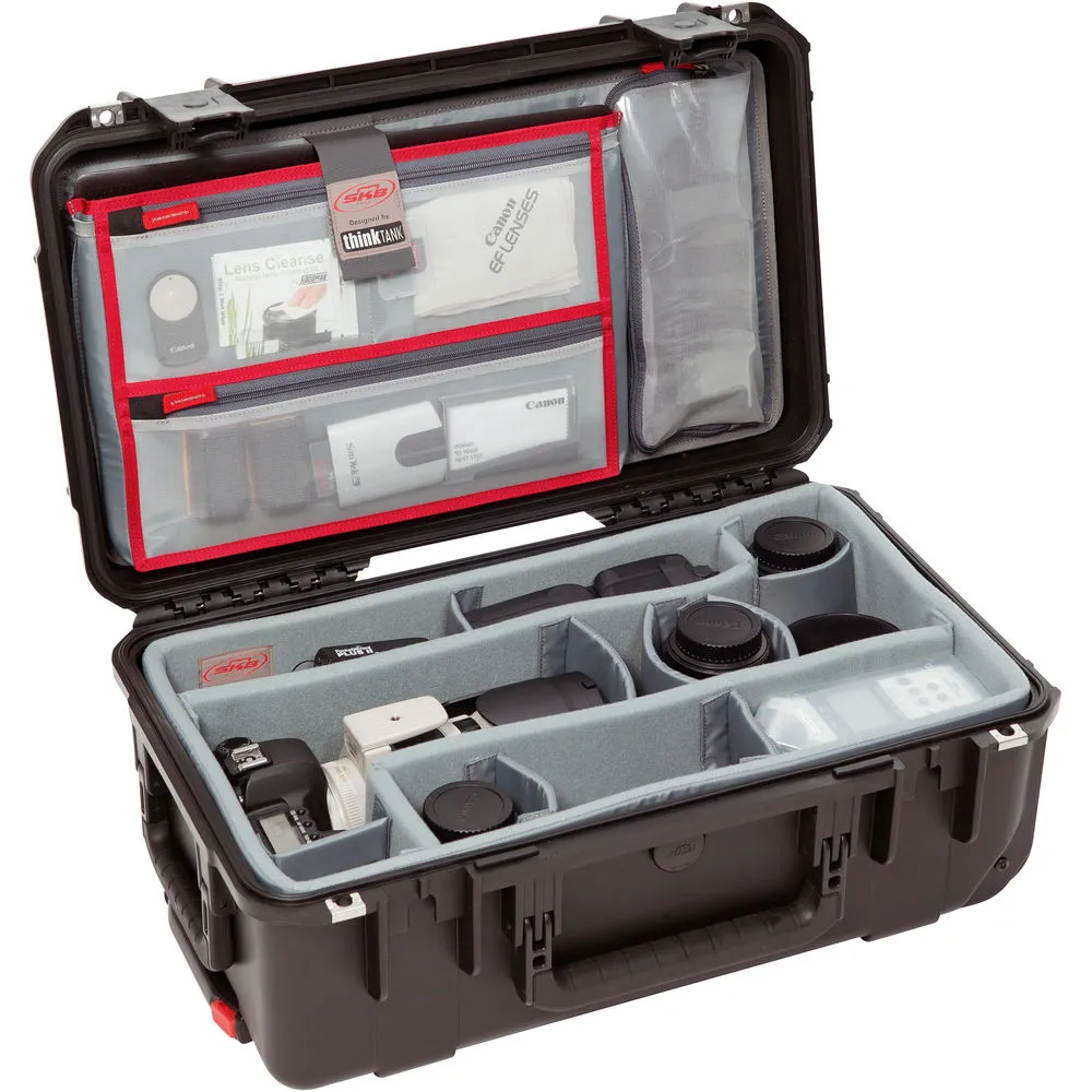 SKB iSeries 2011-7 Case with Think Tank Photo Dividers & Lid Organizer