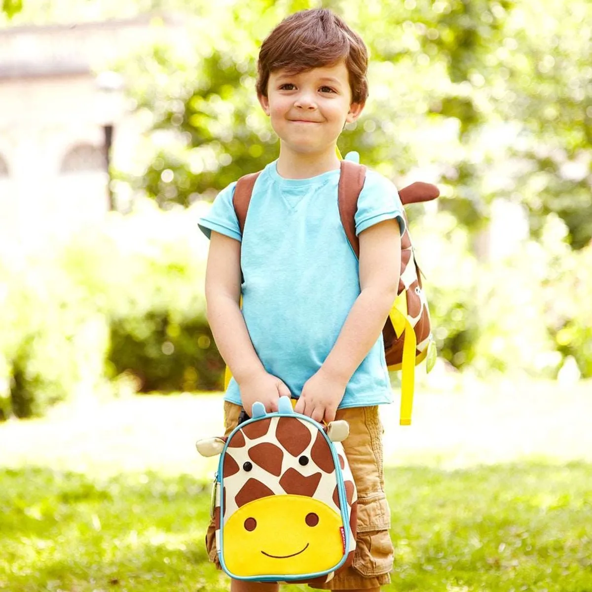 Skip Hop Zoo Little Kid Backpack  Bags- Giraffe