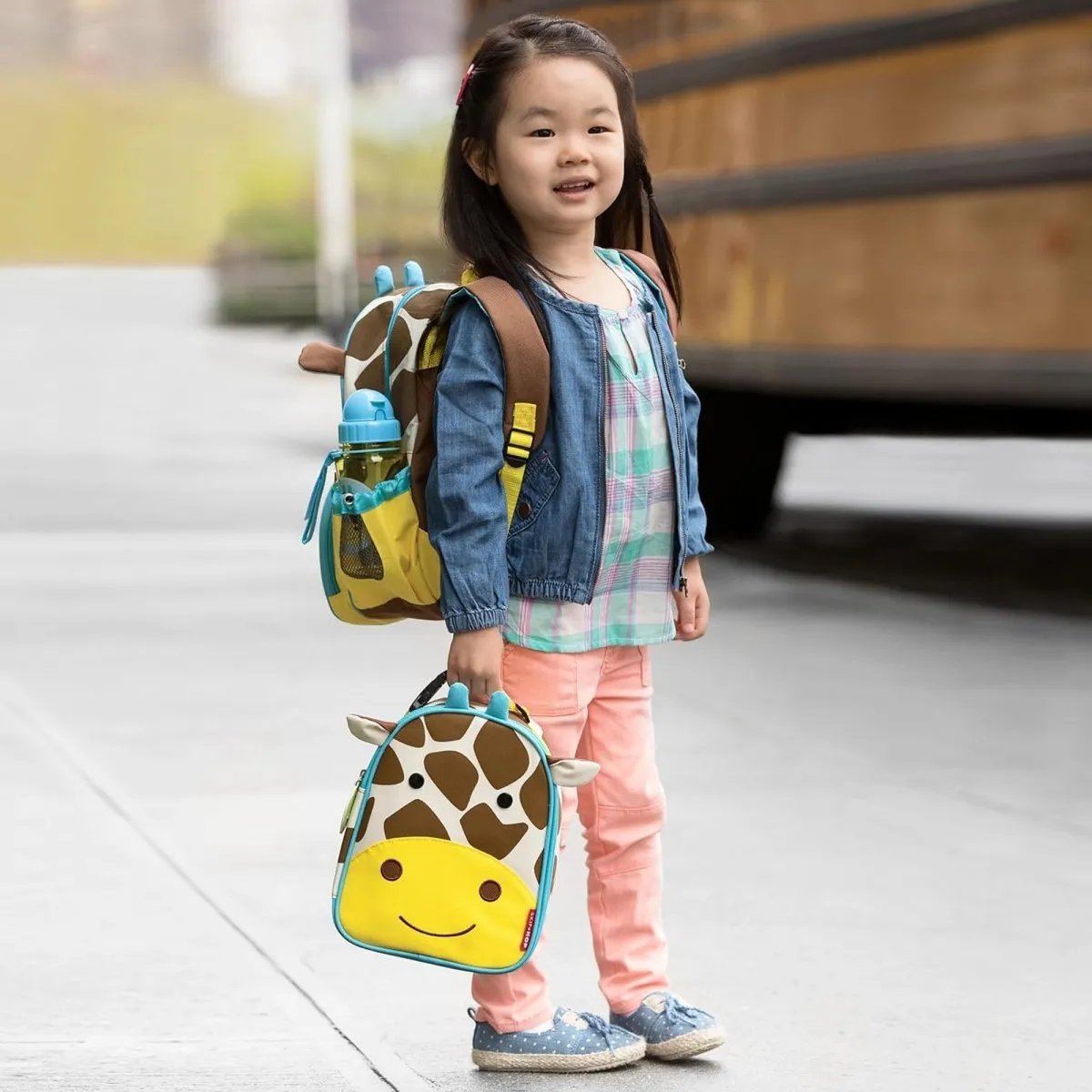 Skip Hop Zoo Little Kid Backpack  Bags- Giraffe