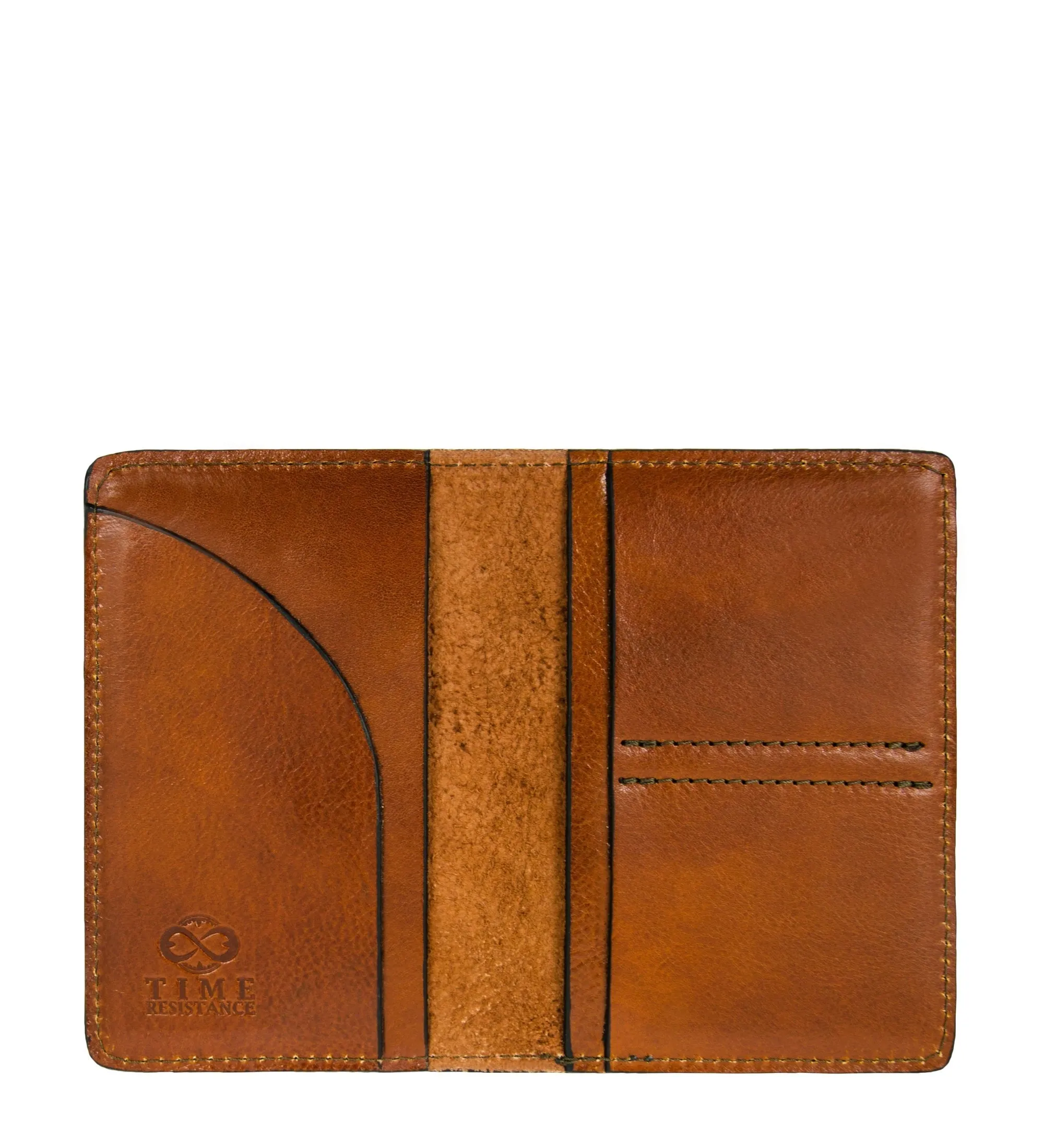 Small Leather Passport Holder for Women - Gulliver's Travels