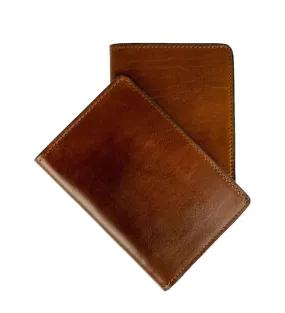 Small Leather Passport Holder for Women - Gulliver's Travels