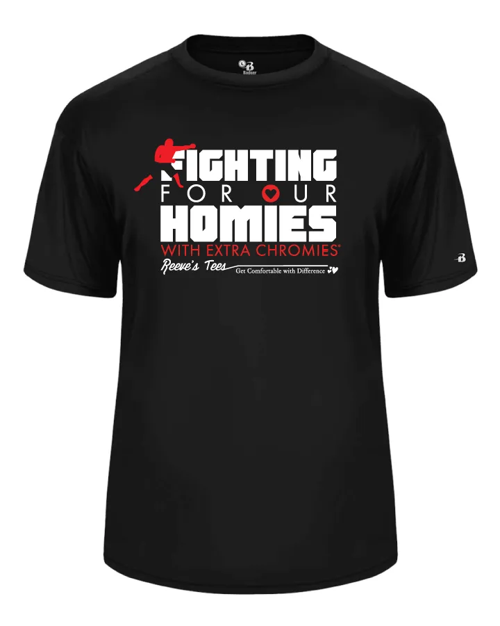 Special Edition UFC Devin Clark - "Fighting for Our Homies with Extra Chromies&reg;" - Adult - Moisture-Wicking and Cotton Tees