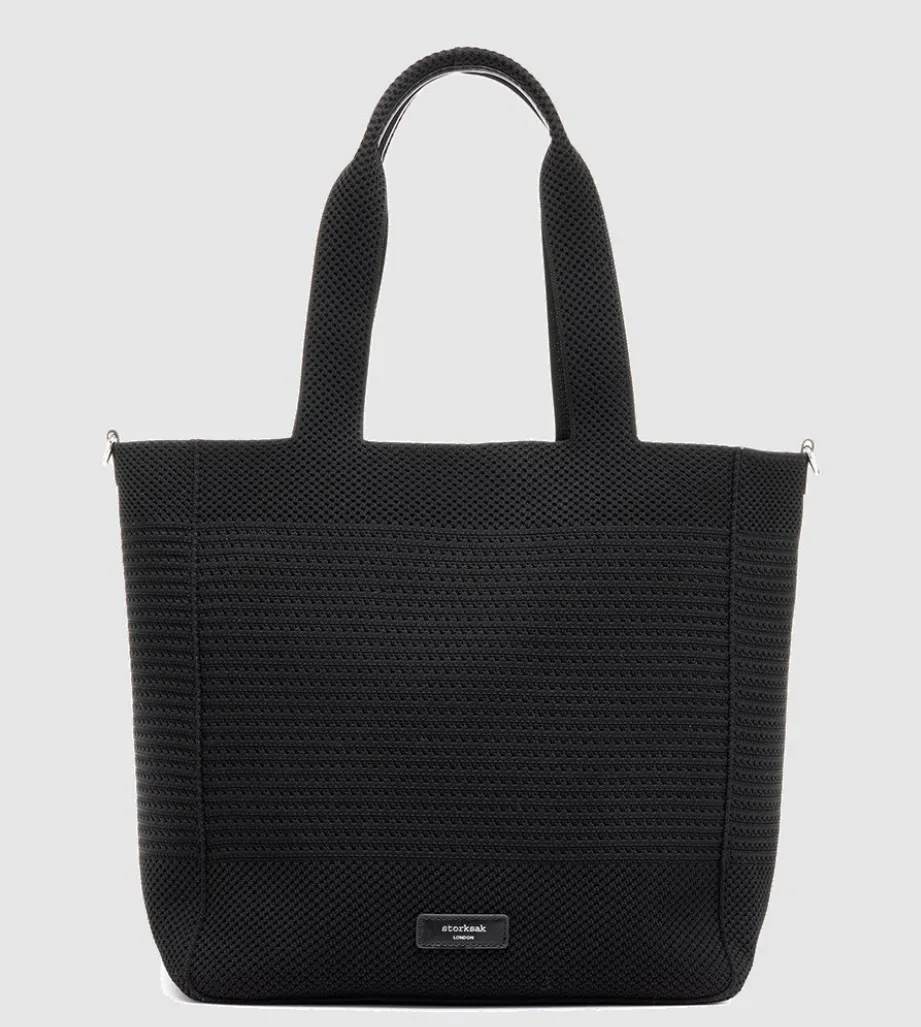 Storksak Thea Tote & Compact Changing Bag Black