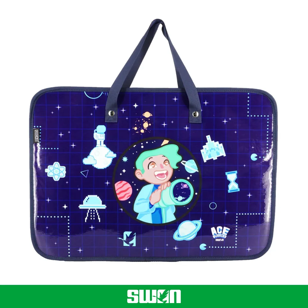 SWAN Children's Large Capacity Drawing Art Bag