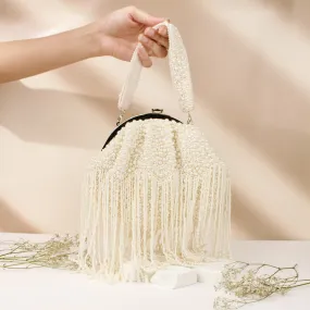 Tassel Charm Batua bag