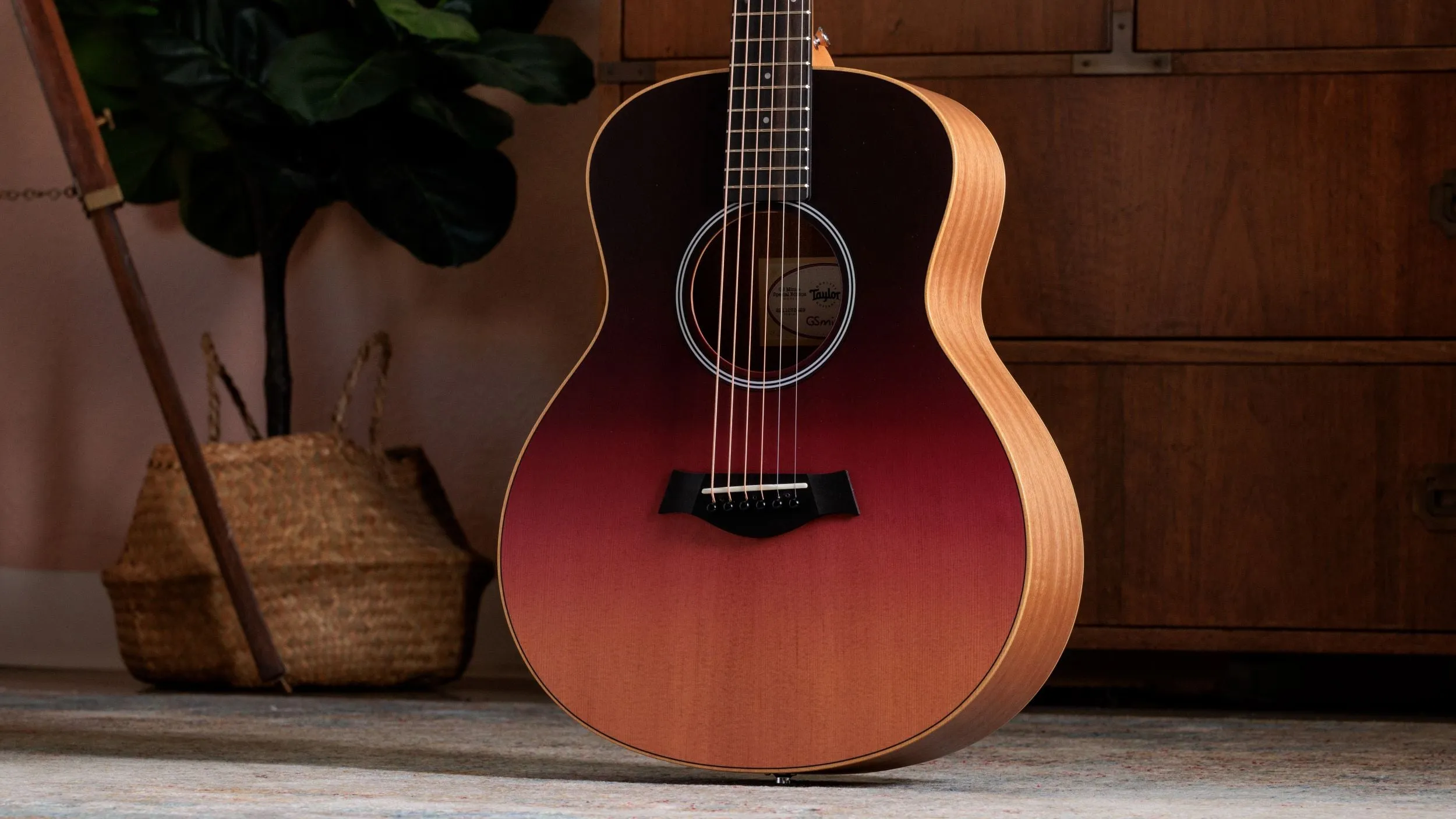 Taylor GS Mini Art Top Acoustic Guitar - Sunset Fade