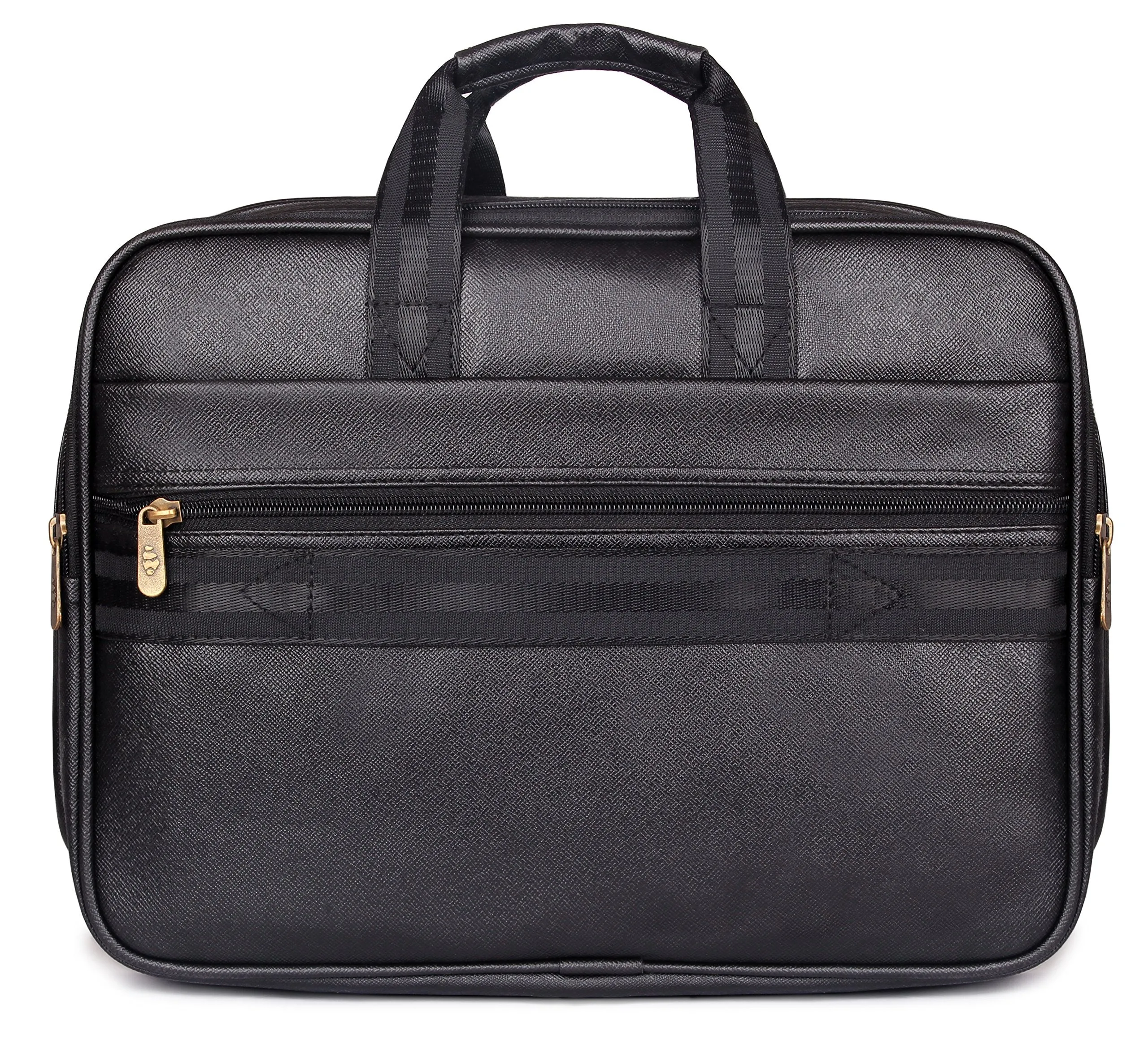 THE CLOWNFISH Vision Series Men's and Women's Laptop Bag for 15.6-inches Laptops (Jet Black)