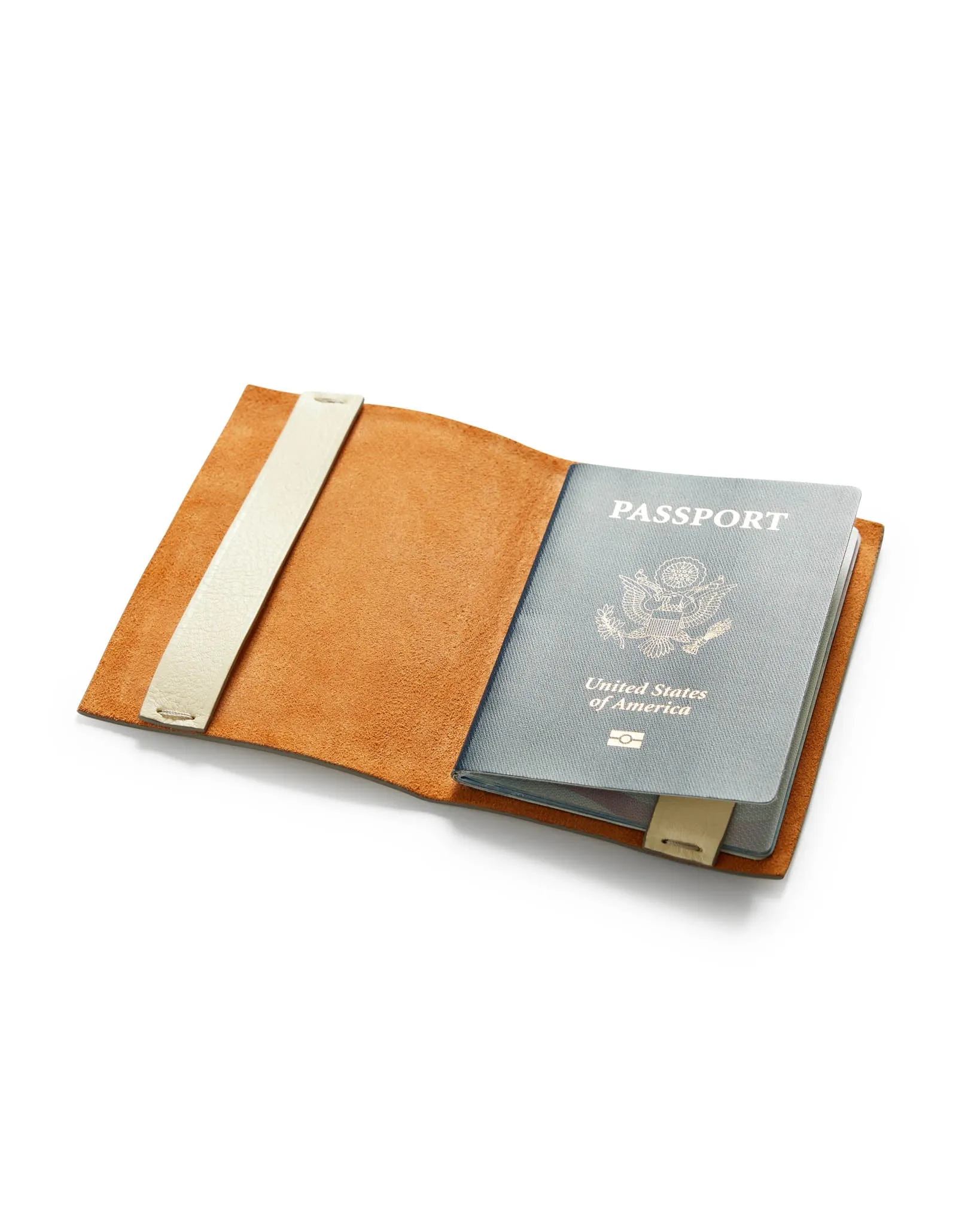 The Departure Passport Carrier - Alabaster White