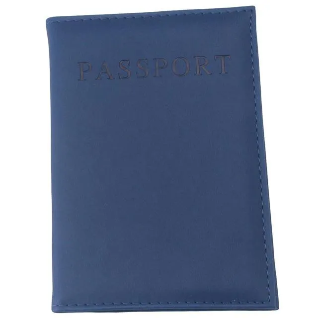 The Leather Travel Passport Holder