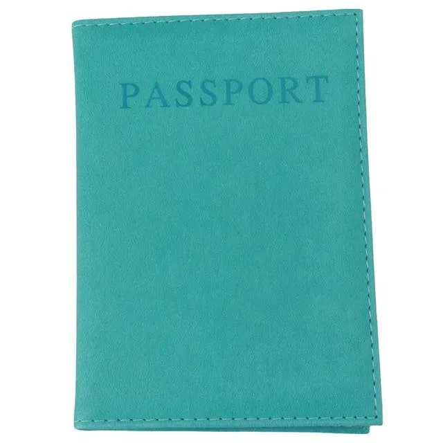 The Leather Travel Passport Holder