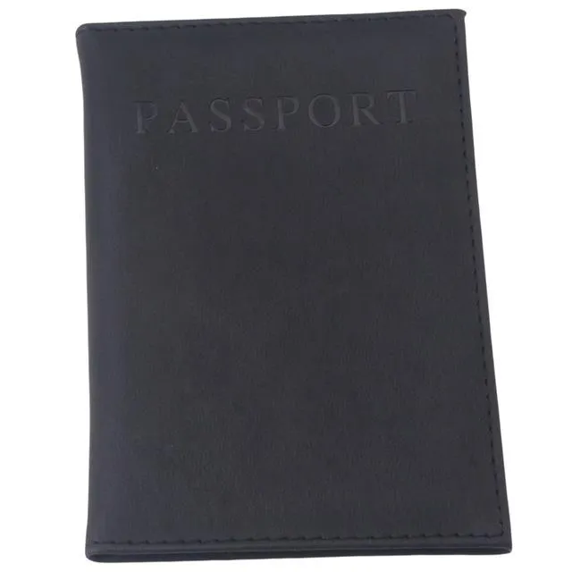 The Leather Travel Passport Holder