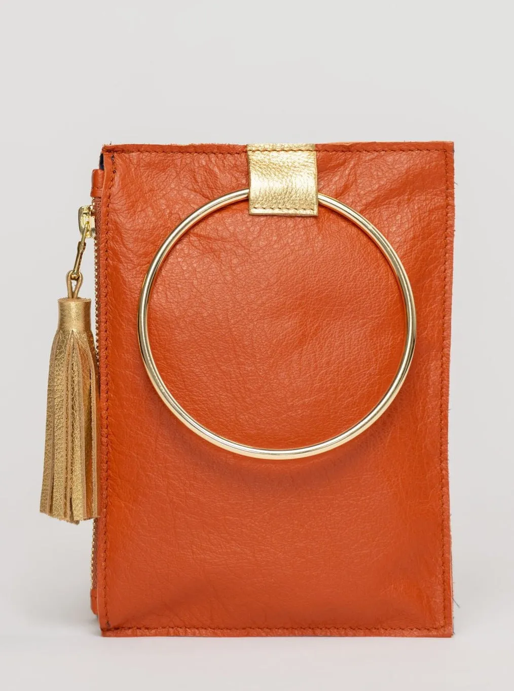 The Metal Ring Wristlet | Spice