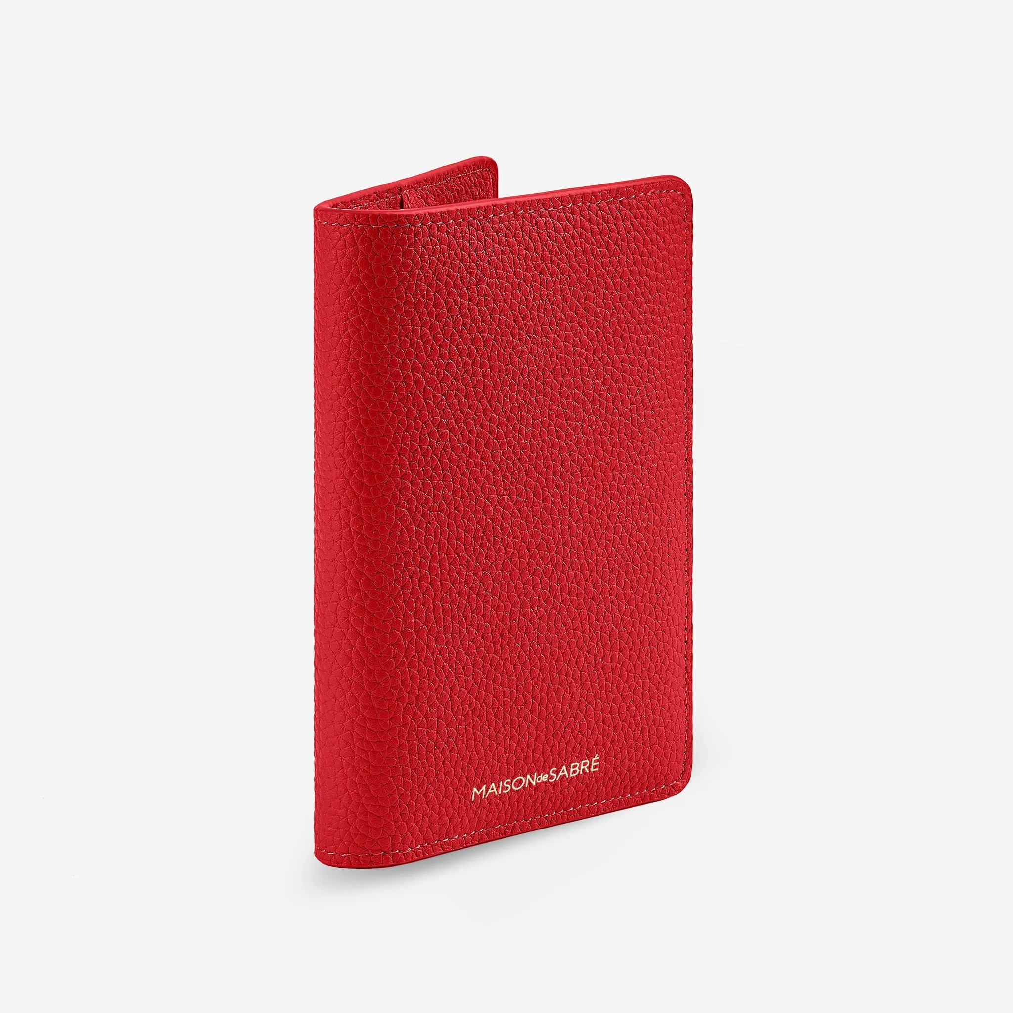 The Passport Holder - Pomegranate Red