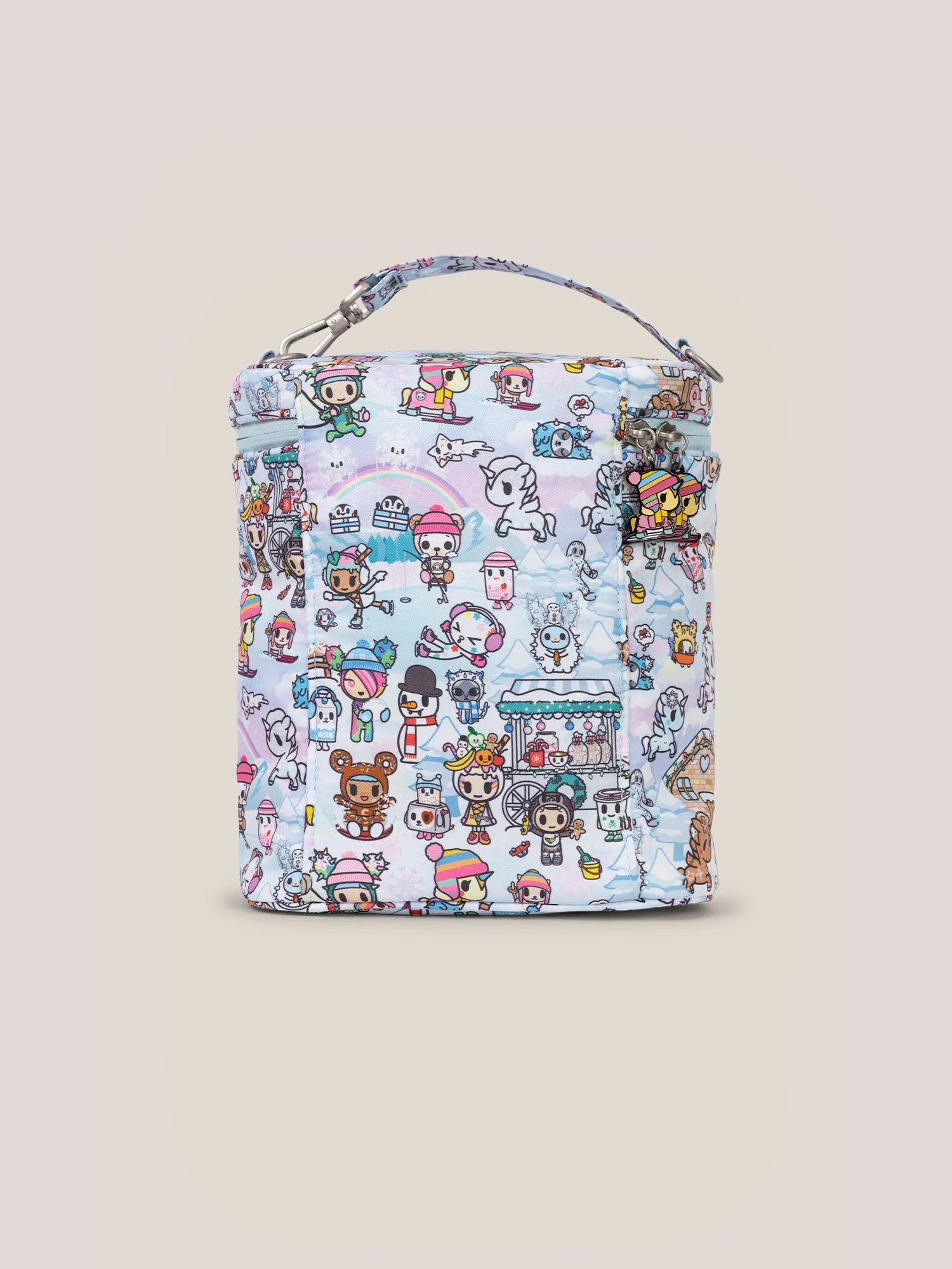 tokidoki Snow Day Fuel Cell Insulated Bottle Bag — Ice Blue