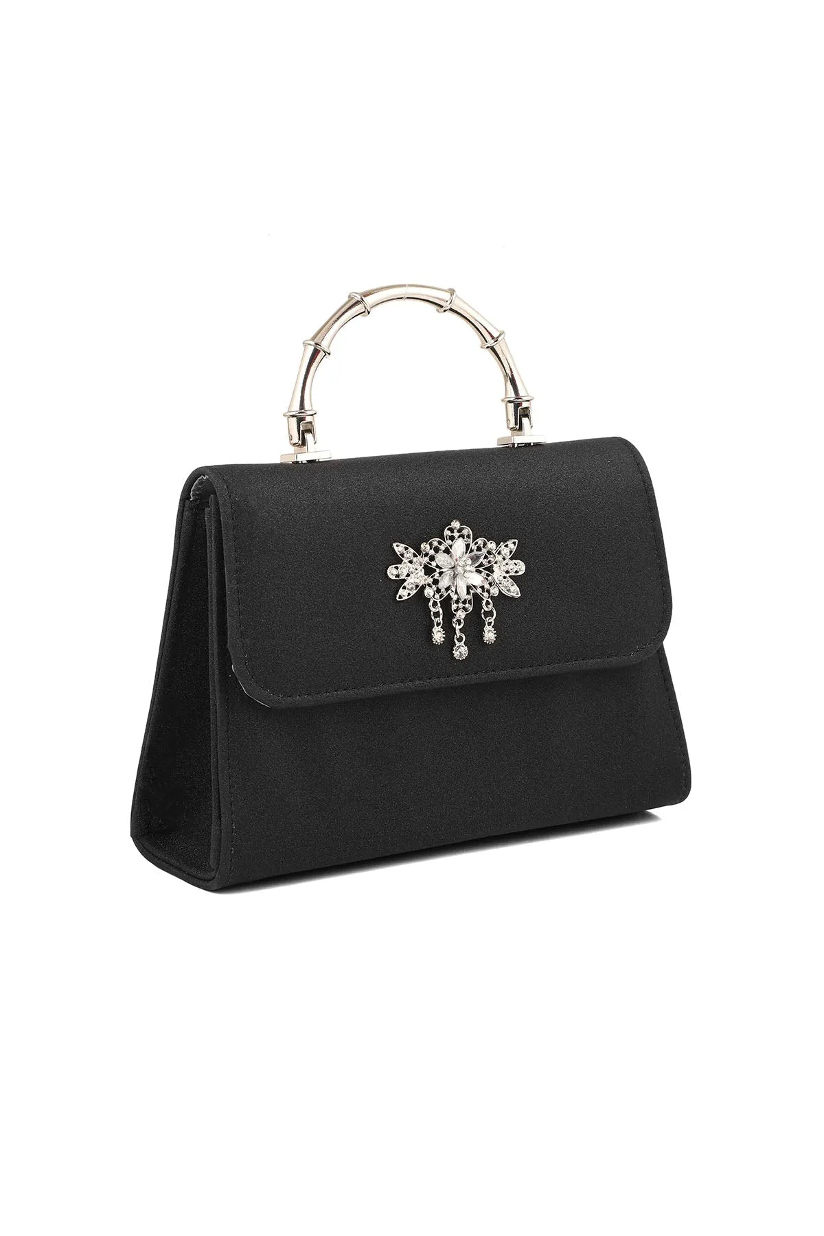 Top Handle Hand Bags B21591-Black