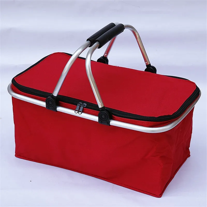 Travel Fresh Cooler Foldable Camping Basket