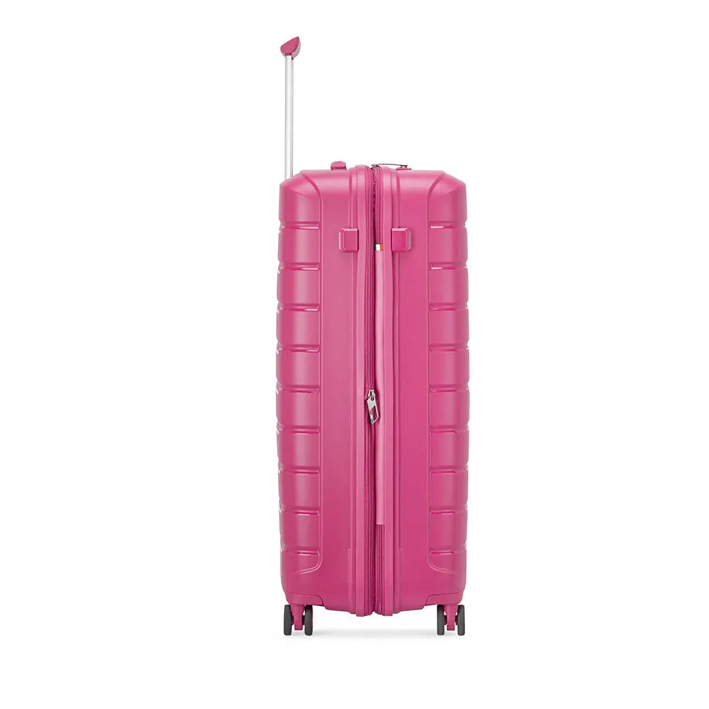 Trolley Grande Espandibile Rigido RONCATO 78 cm 4 Ruote Linea Butterfly Colore Magenta