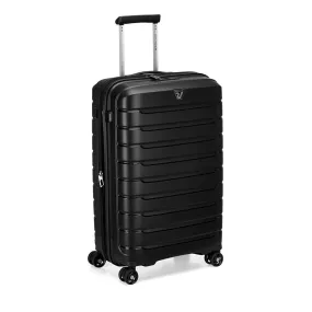 Trolley Medio Espandibile Rigido RONCATO 67 cm 4 Ruote Linea Butterfly Colore Nero