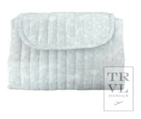 TRVL - Quilted Changing Pad - Woodland Blue