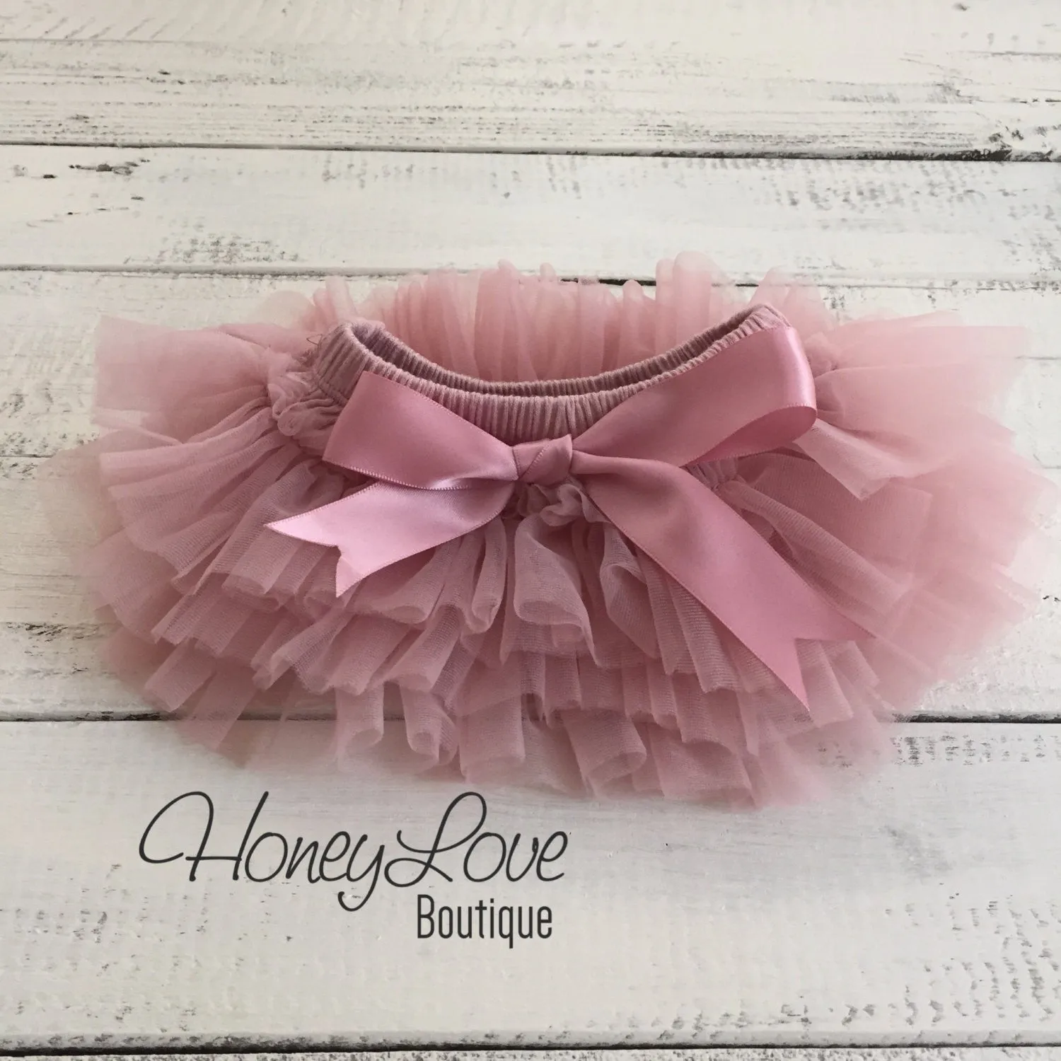 Tutu Skirt Bloomers - Vintage Pink