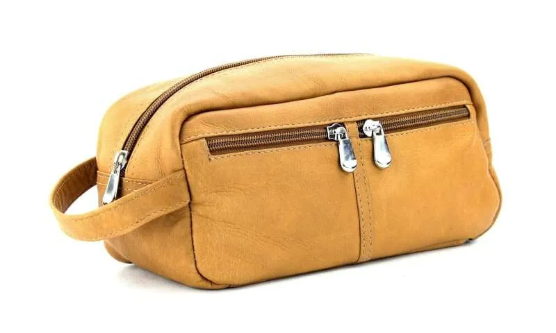 Ultimate Men's Leather Dopp Kit: The Ultimate Toiletry Bag for Men's Travel Essentials - Bayfield Bags