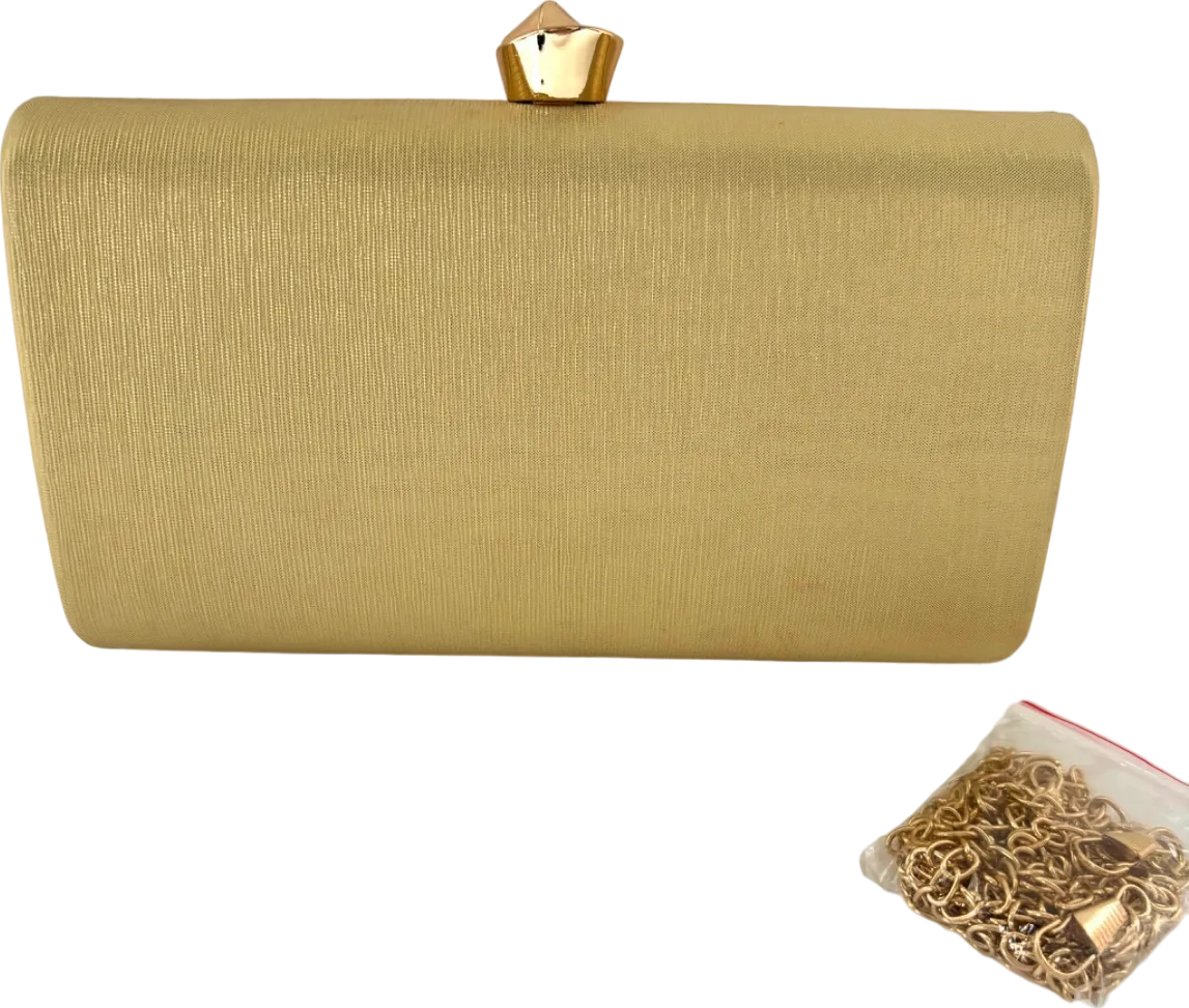 Unbranded Gold Clutch Bag