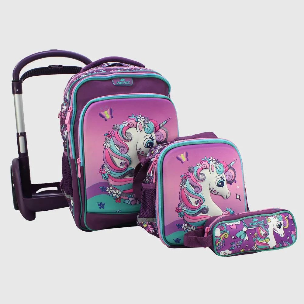 Unicorn 18 Inches School Set